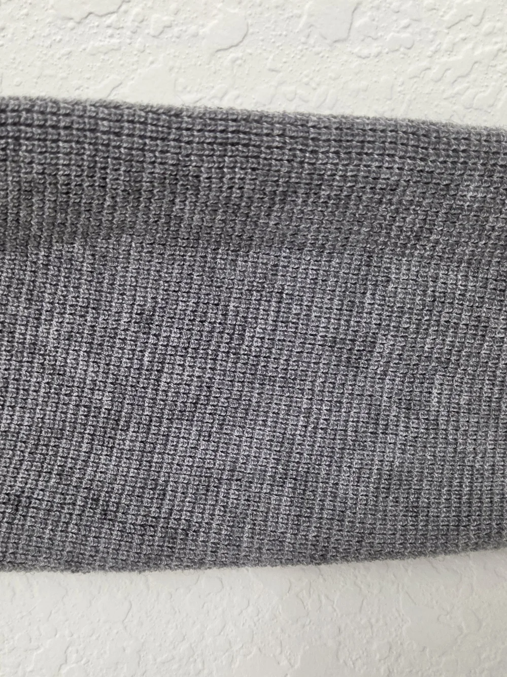 Ted Baker Men's Grey Textured Crewneck Sweater